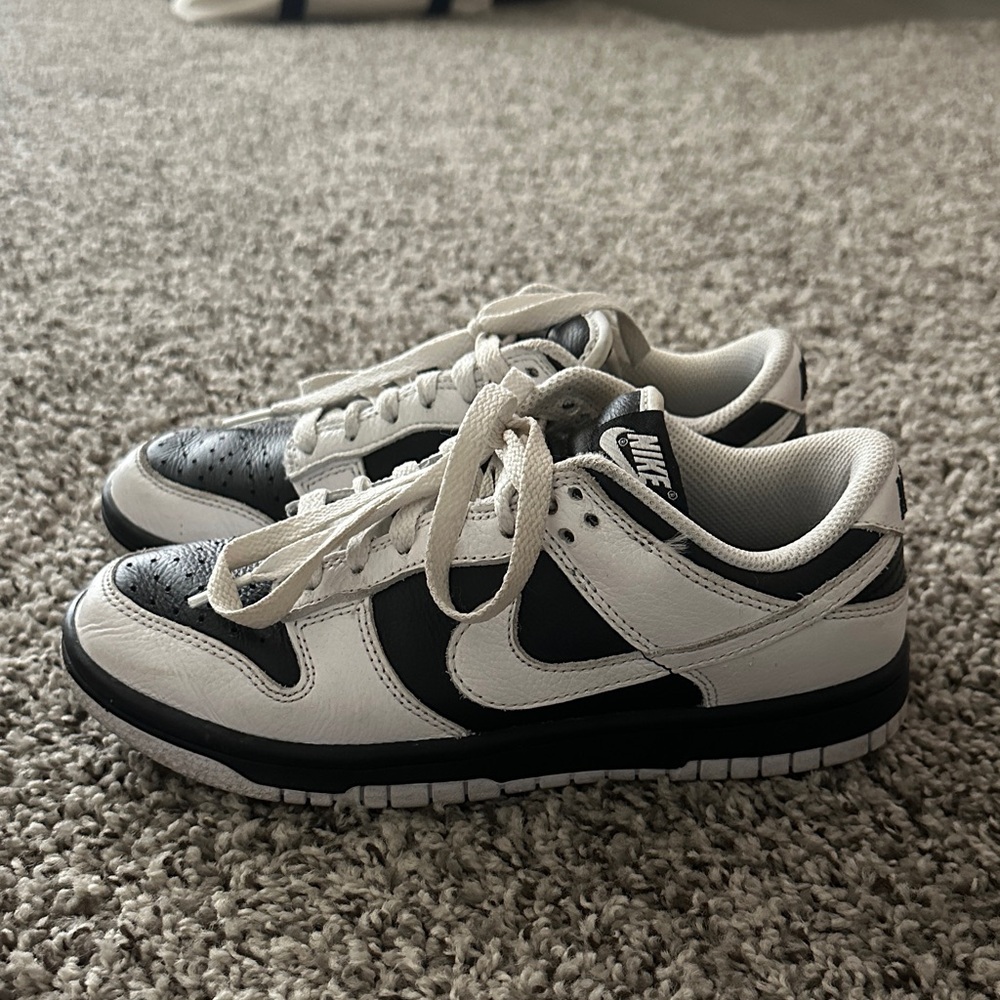 Nike Kids Black and White Sneakers